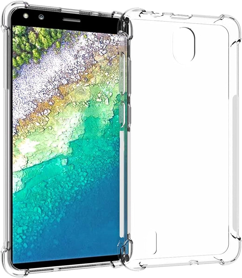 Chargez l&#39;image dans la visionneuse de la galerie, Nokia C01 Plus - AirPillow Cushion Transparent Soft Clear TPU Four Corners Protective Case - Polar Tech Australia
