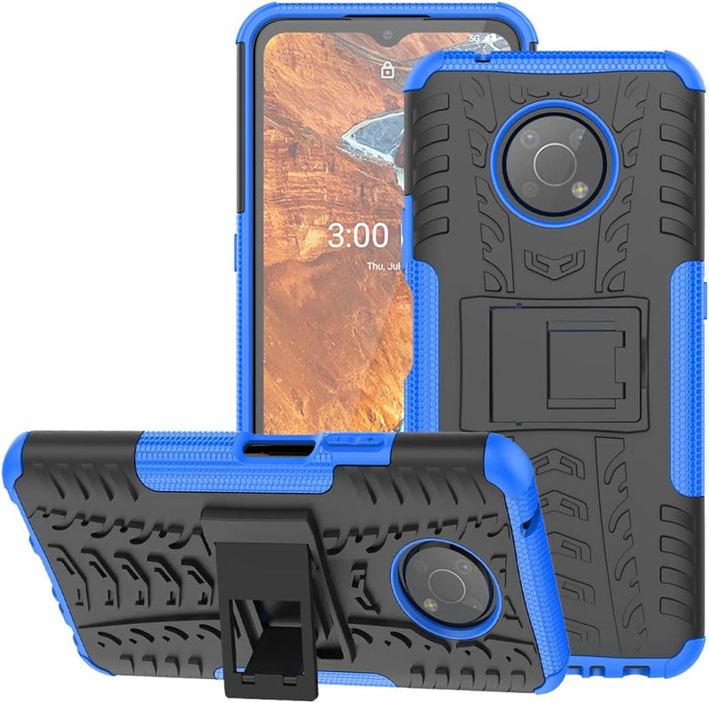 Cargue la imagen en el visor de la galería, Nokia G300 - Shield With Kickstand Hard PC Back Cover Soft TPU Dual Layer Protection Case - Polar Tech Australia
