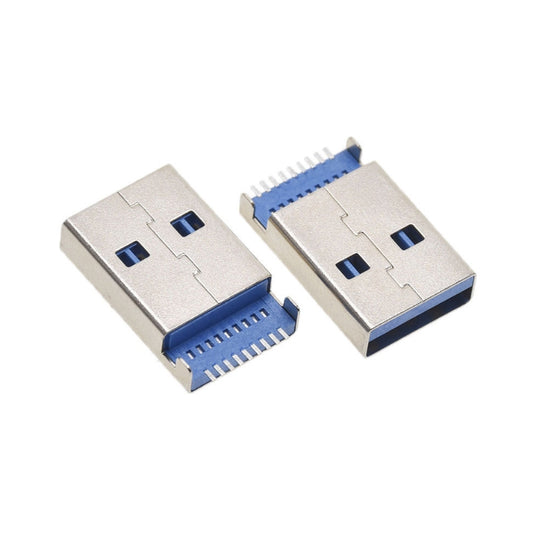 Universal USB 3.0 Male Head 180 Degree Replacement 9Pins Socket Jack Port - Polar Tech Australia