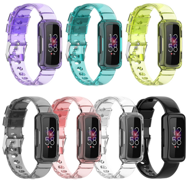 Clear One-Piece Band for Fitbit Luxe / Inspire HR / Inspire 2 / Ace 2 / Ace 3
