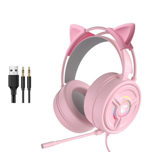 PSH Stereo Gaming Headset Computer Game Headphones - Polar Tech Australia