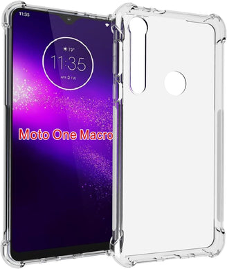 Motorola Moto G8 Play/Moto One Marco - AirPillow Cushion Transparent Soft Clear TPU Four Corners Protective Case - Polar Tech Australia