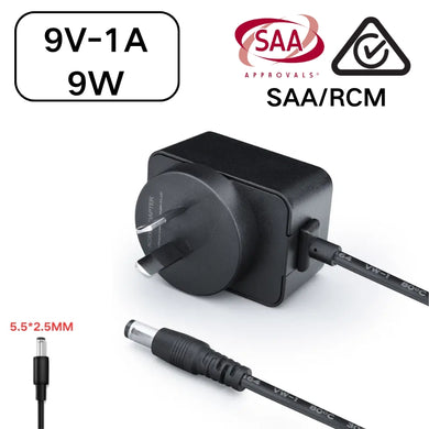 [SAA/RCM][9V][5.5x2.5 & 5.5x2.1] Universal Computer/Monitor/LED Strip/Light Module/Speaker/CCTV/Router/Camera - Power Supply Adapter Wall Charger