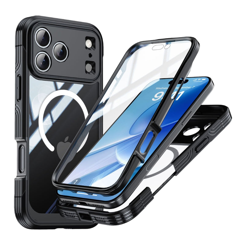 Load image into Gallery viewer, Apple iPhone 17 - Tempered Glass MagSafe Phone Case
