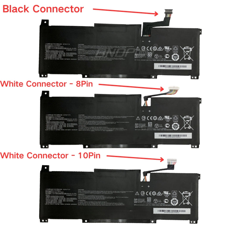 Cargue la imagen en el visor de la galería, [BTY-M491] MSI Modern 15 A10M-628XES / Stealth 15M A11SDK-071 Series - Replacement Battery - Polar Tech Australia
