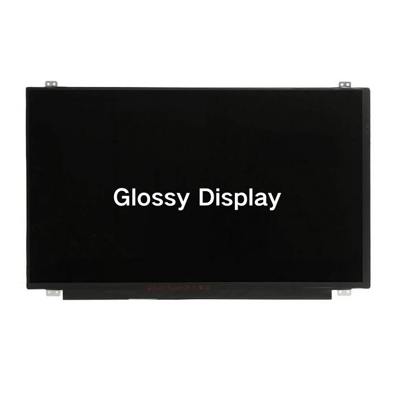 Cargue la imagen en el visor de la galería, Panel de pantalla LCD para ordenador portátil con soporte de tornillo superior e inferior de 15,6 pulgadas/grado A+/(1366x768)/30 pines 
