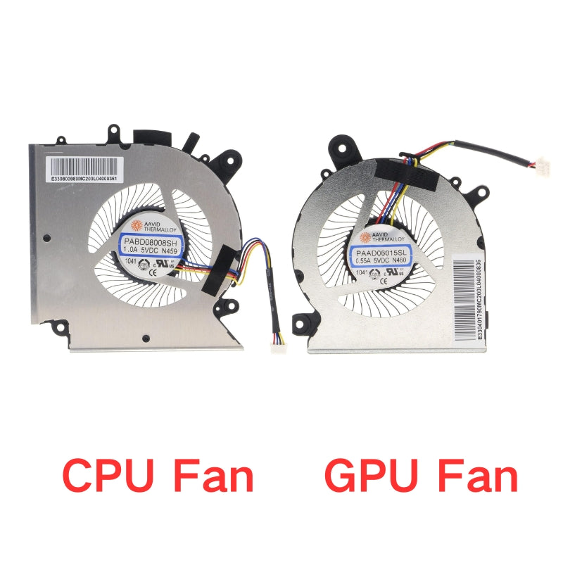 Chargez l&#39;image dans la visionneuse de la galerie, MSI MSI Katana GF76 Pulse GL76 WF76 GL76 GF66 GL66 MS-1581 N459 N460 Series - Laptop CPU &amp; GPU Cooling Fan - Polar Tech Australia
