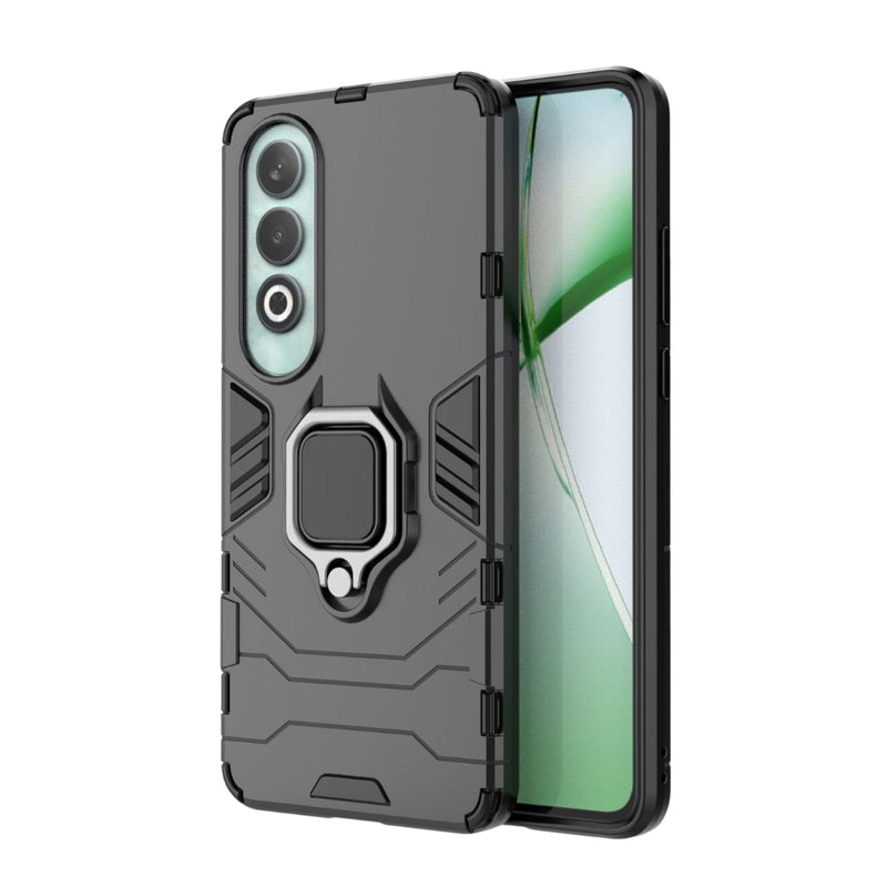 Cargue la imagen en el visor de la galería, OnePlus Nord CE4 Lite - Heavy Duty Armor Case With Ring Holder Stand - Polar Tech Australia
