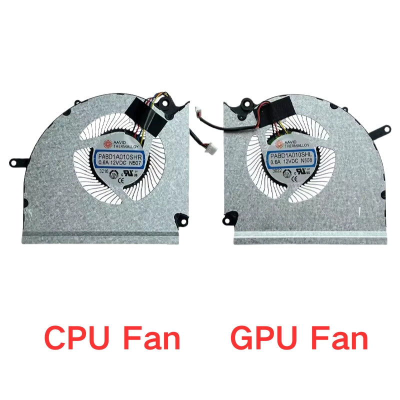 Load image into Gallery viewer, MSI Raider MS-17S1 MS-17S2 Raider GE78 GP78 Series - Laptop CPU &amp; GPU Cooling Fan - Polar Tech Australia
