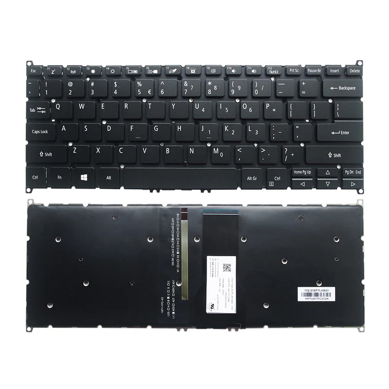 Cargue la imagen en el visor de la galería, Acer Spin 5 SP513-52N / Swift 3 S40-20 SF313-51 SF313-52 SF314-54 / Swift 1 SFT14-32 / Aspire 5 A514-52 Series - Laptop Keyboard With Backlit US Layout
