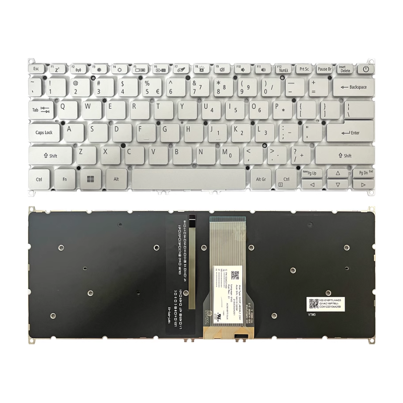 Cargue la imagen en el visor de la galería, Acer Spin 5 SP513-52N / Swift 3 S40-20 SF313-51 SF313-52 SF314-54 / Swift 1 SFT14-32 / Aspire 5 A514-52 Series - Laptop Keyboard With Backlit US Layout
