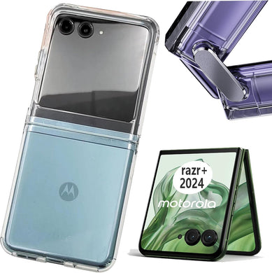 Motorola Moto Razr+ / Razr Plus 2024 - AirPillow Cushion Transparent Soft Clear TPU Case - Polar Tech Australia