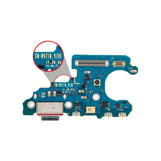 Samsung Galaxy Note 10 (SM-N970F) Puerto de carga/Puerto para conector de auriculares/Conjunto de placa de señal