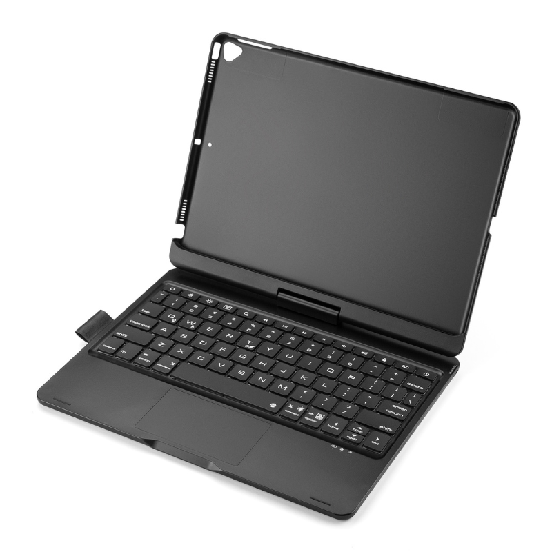 Cargue la imagen en el visor de la galería, 360 Degree Rotating Wireless Touchpad Keyboard Cover Case for iPad 10“/11” 10/11th Gen 2022/2025 - KIBO
