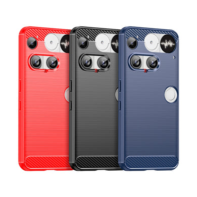 Nothing Phone (3) - Carbon Fiber Brushed Texture TPU Phone Case - Polar Tech Australia