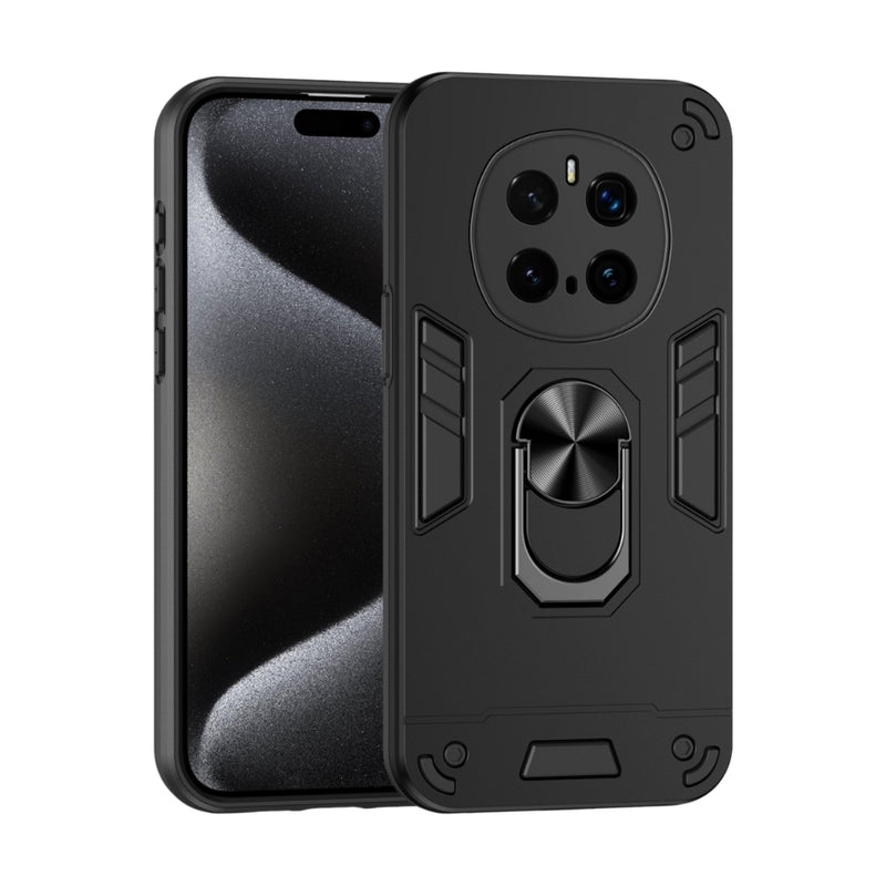 Load image into Gallery viewer, Honor Magic7 Pro (PTP-N49, PTP-AN10) - Shockproof Metal Ring Holder Phone Case
