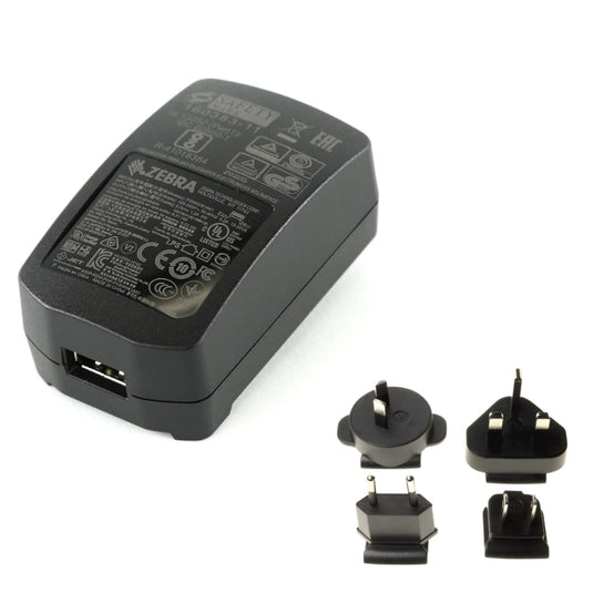 [PS000081A01] Zebra Motorola TC55 / MC40 Series - USB Power Supply Adapter Charger - Polar Tech Australia