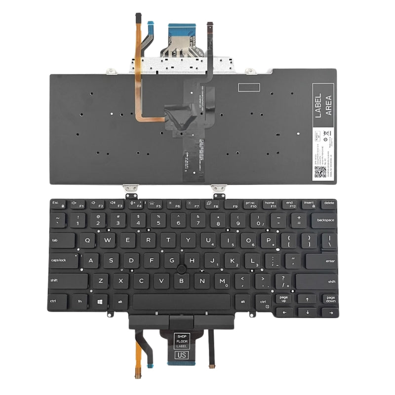 Chargez l&#39;image dans la visionneuse de la galerie, DELL Latitude 7400 5400 5401 5410 5411 07D2R0 0RN86F P98G Series - Laptop Keyboard With Backlit US Layout - Polar Tech Australia
