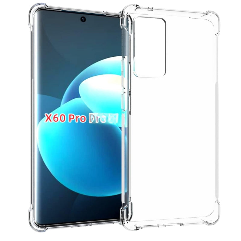 Chargez l&#39;image dans la visionneuse de la galerie, Vivo X60 Pro - AirPillow Cushion Transparent Soft Clear TPU Four Corners Protective Case - Polar Tech Australia

