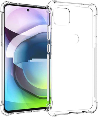 Motorola Moto G 5G - AirPillow Cushion Transparent Soft Clear TPU Four Corners Protective Case - Polar Tech Australia