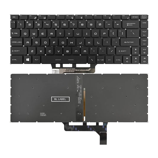 MSI GF63 MS-16R1 MS-16R2 MS-16R3 MS-16R4 MS-16R5 Series - Laptop Keyboard With Backlit US Layout