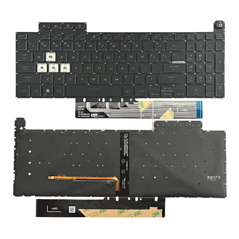 Load image into Gallery viewer, ASUS TUF Gaming A15 F15 FA507 FX507 FX507R A17 FA707 F17 FX707 &amp; TUF Dash F15 FX517 Series - Laptop Keyboard With Backlit US Layout
