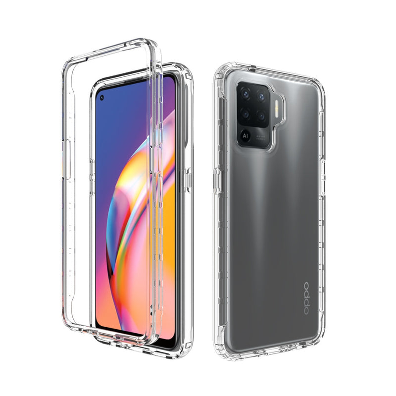 Chargez l&#39;image dans la visionneuse de la galerie, OPPO A94 4G (CPH2203) - Transparent TPU + PC Anti-Drop Phone Case - Polar Tech Australia
