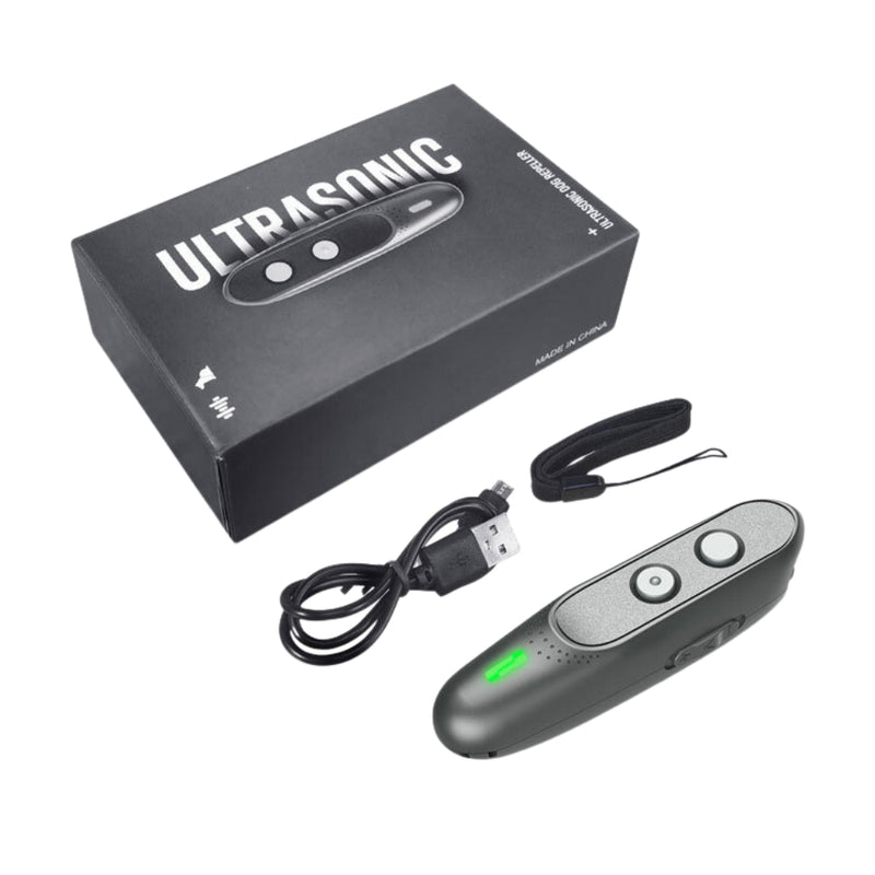 Cargue la imagen en el visor de la galería, PAPANI Handheld Ultrasonic Dog Training Anti-Bark Device USB Charging Port - Polar Tech Australia
