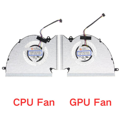 MSI GP76 Leopard GE76 WE76 Raider Notebook MS-17K3 MS-17K2 Series - Laptop CPU & GPU Cooling Fan - Polar Tech Australia
