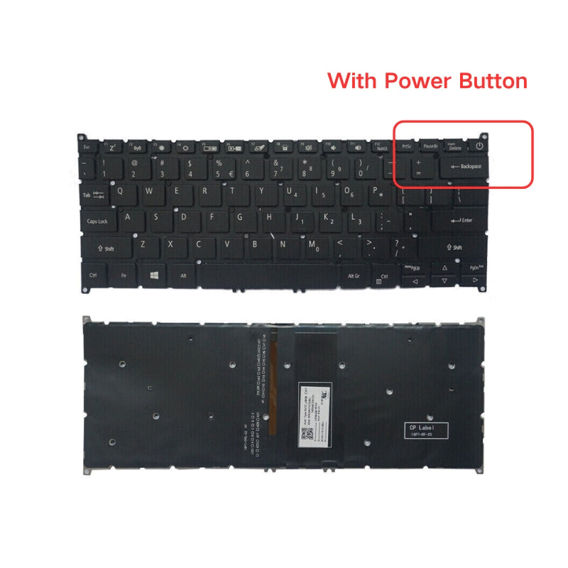 Cargue la imagen en el visor de la galería, Acer SF314-58 SF314-51 SF314-52 SF314-53 N20C12 N19H2 N20C4 N19P1 N16W1 - Keyboard US Layout With Backlit - Polar Tech Australia
