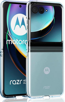 Motorola Moto Razr 40 Ultra - AirPillow Cushion Transparent Soft Clear TPU Shockproof Case - Polar Tech Australia