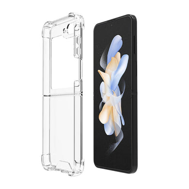 Samsung Galaxy Z Flip 3 (SM-F711) - Transparent PC + TPU Shockproof Phone Case