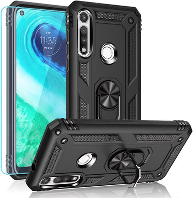 [Magnetic Ring Kickstand] Motorola Moto G Fast - Shield Shockproof Rugged Heavy Duty Case - Polar Tech Australia