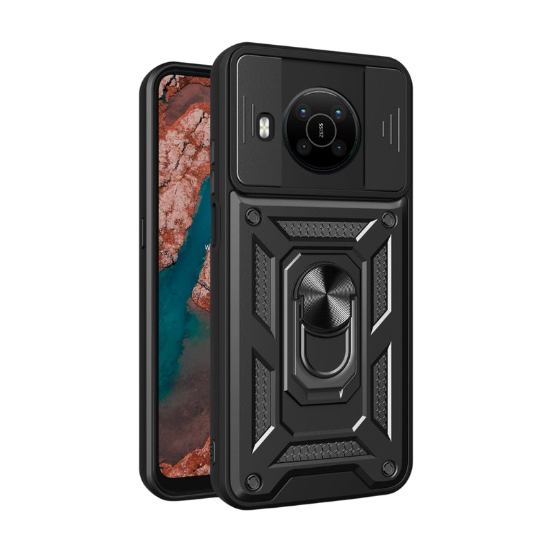 Chargez l&#39;image dans la visionneuse de la galerie, Nokia C21 - Heavy Duty Ring Holder Case with Shockproof &amp; Camera Guard Design
