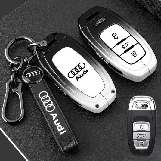 Audi Stylish with Cool Shockproof Car Key Protective Fob Case Cover For A3, A4, A5, A6, Q2, Q3, Q5, Q7, Q8, e-tron