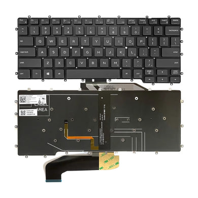 Dell Latitude 7400 9410 2-in-1 P110G Series - Laptop Keyboard With Backlit US Layout