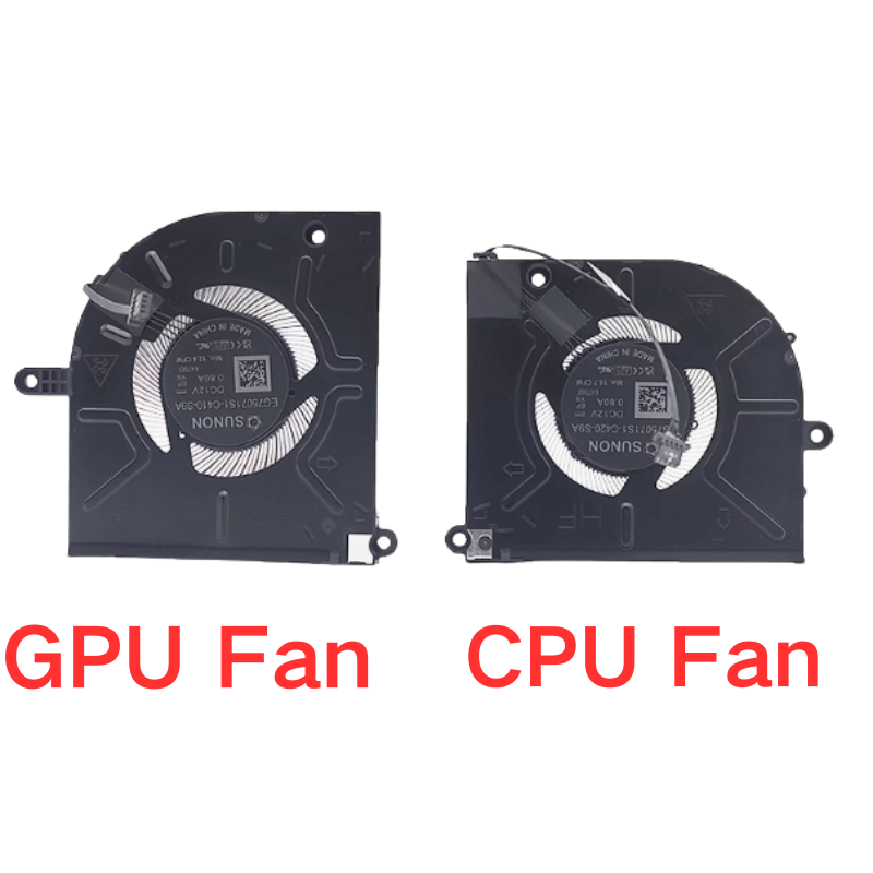 Load image into Gallery viewer, Dell AIienware M16 R2 Series - Laptop CPU &amp; GPU Cooling Fan Cooler
