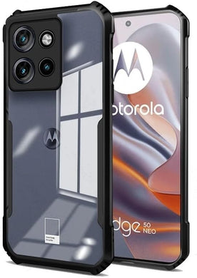 Motorola Moto Edge 50 - Shield Shockproof TPU+PC Clear Rugged Heavy Duty Case - Polar Tech Australia