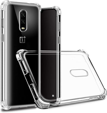 OnePlus 1+6/6T - AirPillow Cushion Transparent Soft Clear TPU Four Corners Protective Case - Polar Tech Australia