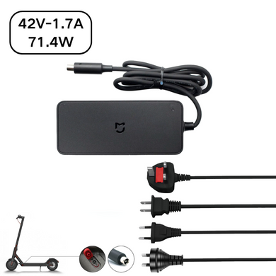 [71.4W/42V-1.7A] Original Genuine Mi XIAOMI 1S / LITE / PRO / PRO 2 / 4 Pro Series - Electric Scooter Charger