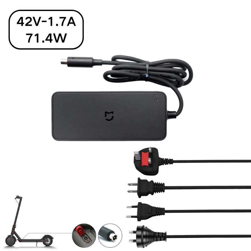 Cargue la imagen en el visor de la galería, [71.4W/42V-1.7A] Original Genuine Mi XIAOMI 1S / LITE / PRO / PRO 2 / 4 Pro Series - Electric Scooter Charger
