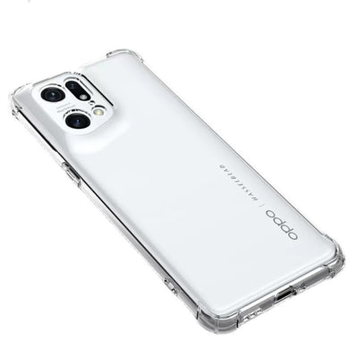 OPPO Find X5 Pro (PFEM10, PFFM20, CPH2305) - Trasnsparent Airpillow Air Cushion Shock proof Case - Polar Tech Australia