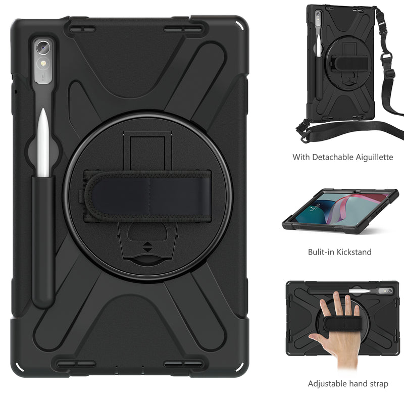 Chargez l&#39;image dans la visionneuse de la galerie, Lenovo P11 Pro &amp; Pad Pro 2022 11.2&quot; (TB-138 &amp; TB-132) 360 Rotation Heavy Duty Kid Friendly Handle Case - Polar Tech Australia
