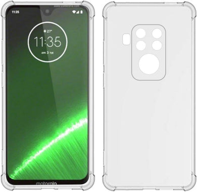Motorola Moto One Zoom - AirPillow Cushion Transparent Soft Clear TPU Four Corners Protective Case - Polar Tech Australia