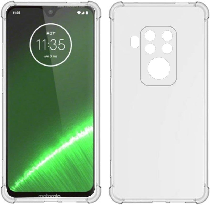Load image into Gallery viewer, Motorola Moto One Zoom - AirPillow Cushion Transparent Soft Clear TPU Four Corners Protective Case - Polar Tech Australia
