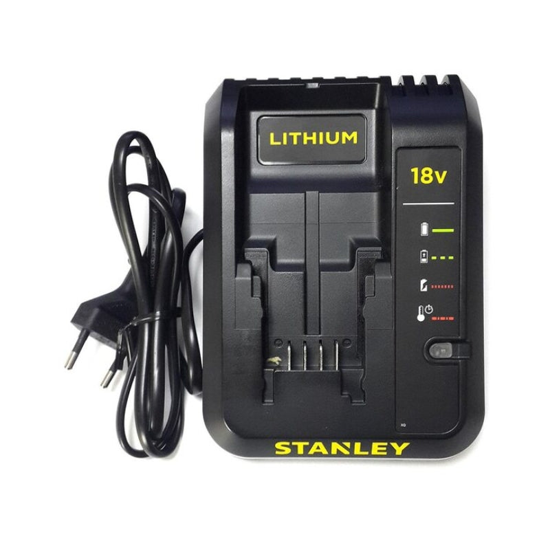 Cargue la imagen en el visor de la galería, [14.4V~18V-2A] Genuine Original STANLEY Fast Charger Electrical Tool Li-ion Battery - Replacement Charger - Polar Tech Australia
