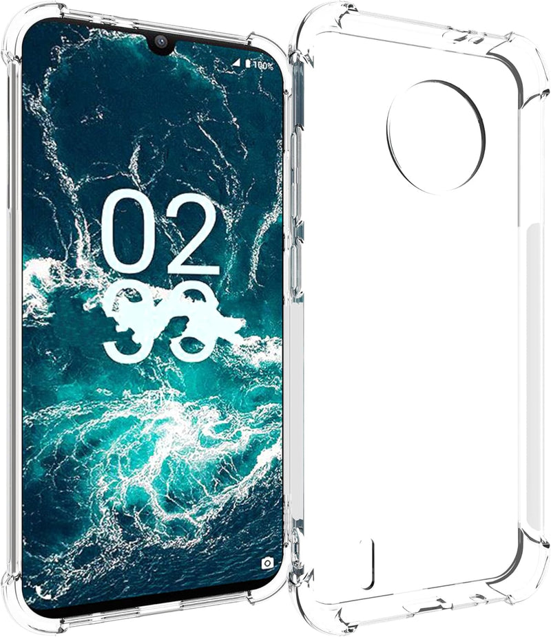 Cargue la imagen en el visor de la galería, Nokia C200 - AirPillow Cushion Transparent Soft Clear TPU Four Corners Protective Case - Polar Tech Australia
