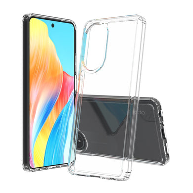 OPPO A78 4G (CPH2565) - Transparent TPU + Acrylic Anti-Drop Phone Case - Polar Tech Australia