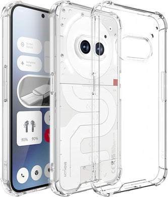Nothing Phone (2a) - AirPillow Cushion Transparent Soft Clear TPU Four Corners Protective Case - Polar Tech Australia