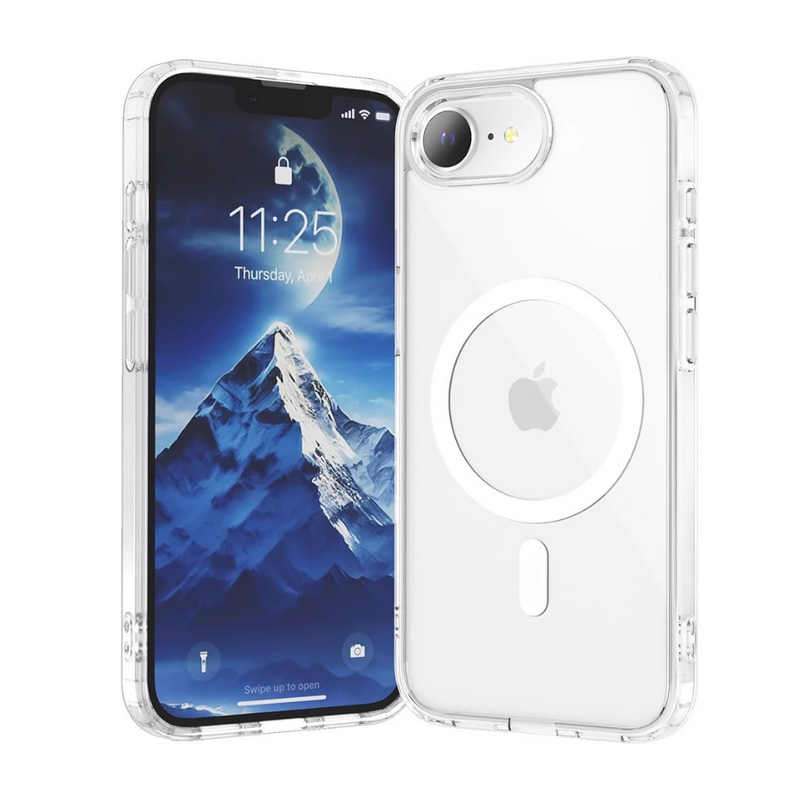 Cargue la imagen en el visor de la galería, [MagSafe Compatible] Apple iPhone 16/16 Plus/16 Pro/16 Pro Max/16e Magnetic Transparent Clear Case Cover - Polar Tech Australia
